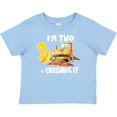 thumbnail image 3 of Inktastic I'm 2 and Crushing It Construction 2nd Birthday Boys or Girls Baby T-Shirt, 3 of 5