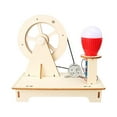 thumbnail image 2 of de Ciencia de Madera Educativo Juguete de Construcción Experimento Proyecto Montaje Modelo de Bricolaje Generador de Mano para Principiantes CUTICAT Rompecabezas de ciencia, 2 of 8