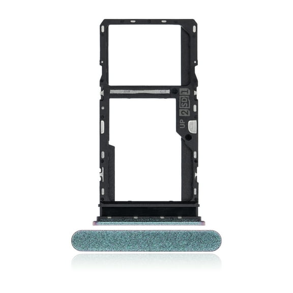Replacement Dual Sim Card Tray Compatible For Motorola Moto G20 (XT2128 / 2021) (Breeze Blue)