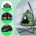 thumbnail image 4 of Pirecart Metal Hanging Hammock C-Stand with LED Lights, Hanging Tree Tent for Kids Adults, 330lbs, 4 of 8