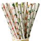 thumbnail image 1 of Pajita de papel desechable, biodegradable, original, apta para uso alimentario, para niños, 1 of 6