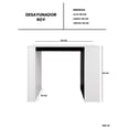 thumbnail image 5 of Mesa Desayunador ROY Barra Alta De Cocina Antecomedor., 5 of 5