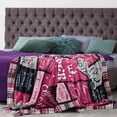 thumbnail image 3 of LHSHID Mothers Day/Birthday Gifts for Mom Blanket Flannel Soft and Comfortable Anti static Bed Sofa Blanket 40x50in, 3 of 6