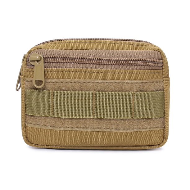 Mini Riñonera Unisex Organizador Bolsillo Herramientas para (café)