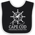 thumbnail image 3 of Inktastic Cape Cod Massachusetts Nautical Boys or Girls Baby Bib, 3 of 4