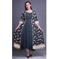 thumbnail image 2 of Bimba Robe Anarkali Imprimée pour Femmes Kurti Indienne Sans Manches Kurta Évasée, 2 of 6
