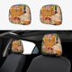 thumbnail image 1 of Recreo Funda Protectora Universal para Reposacabezas de Coche, Funda Elástica para Reposacabezas de Asiento de Auto, Funda de Tela Antipolvo, Accesorios de Interior 2 Piezas, 1 of 6