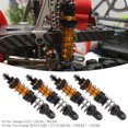 thumbnail image 4 of RC Accessory, Shock Struts Damper, Metal Black Orange For  CC01 RC 70mm, 4 of 8