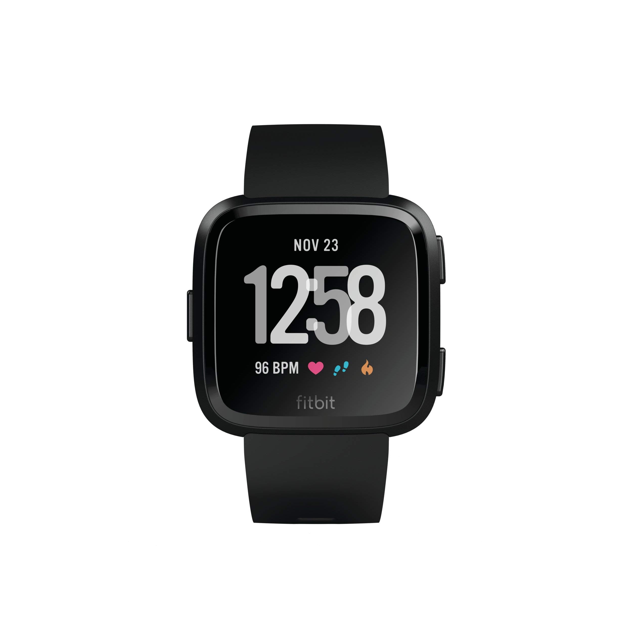 Fitbit Versa - Gunmetal - smart watch 