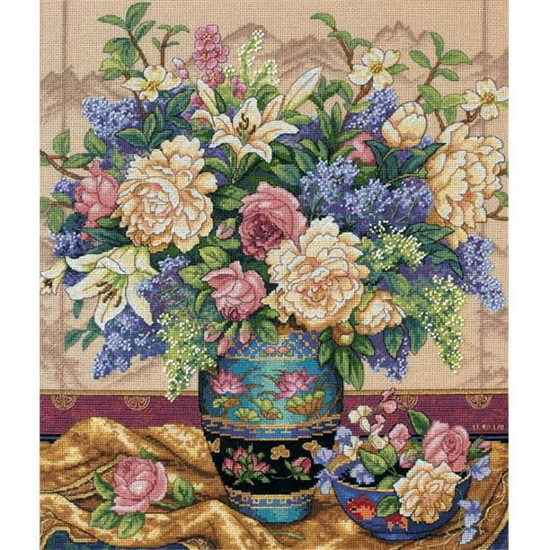 Dimensions Gold Collection "Oriental Splendor" Counted Cross Stitch Kit