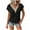 Black, variant on JIUKE T-Shirts for Women Lace V Neck Tops Short Sleeve Blouse Eyelet Hollow Dressy Casual Cute Summer Vacation Tees