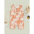 thumbnail image 2 of Qiylii Baby Boy Sleeveless Romper Newborn 0 3 6 9 12 Months Jumpsuit Summer Clothes ,0-12 Months, 2 of 8