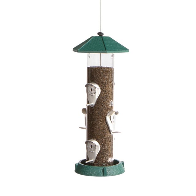 North States 2-in-1 Hinged-Port Birdfeeder 6-Perch