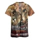thumbnail image 3 of Camiseta retro de Wings of Liberty Attack on Titan para hombre y mujer, camisetas de manga corta de algodón con cuello redondo de verano, ropa, camisetas, 3 of 4