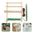 thumbnail image 5 of DECOMELODY Knitting Loom Wooden Portable Diy Weaving Tool For Handmade Items 4Set 8.3x6.5x0.6In, 5 of 8