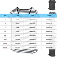 thumbnail image 3 of EazyTech Women's V-Neck Striped Sleeveless Top Summer Casual Loose Fit Modal Blouse, 3 of 5