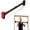 Red, variant on Pull Up Bar for Doorway, Strength Training Chin Up Bar with Level Meter and Adjustable Width for Home Gym,No Screws Required, Weight Capacity 440 LBS
