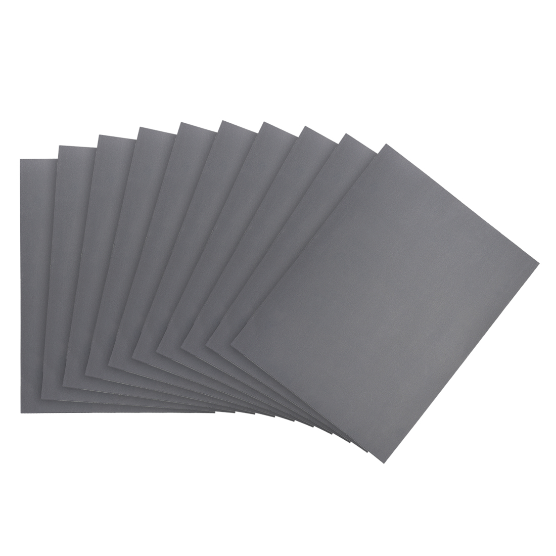 Waterproof Sandpaper, Wet Dry Sand Paper Grit of 1500, 11 x 9inch 10pcs