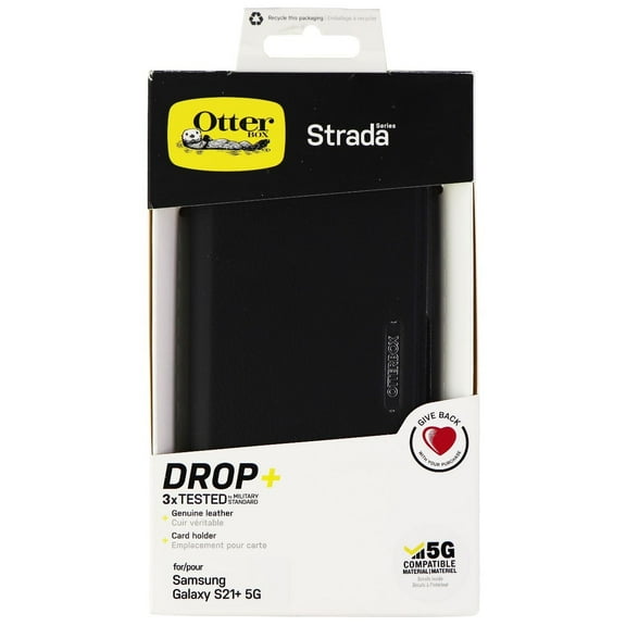 OtterBox Strada Series Folio Case for Samsung Galaxy (S21 ) 5G - Black