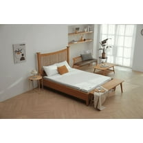 ILWOUL Heated Mattress Pad, Machine Washable, Auto 15 Hours Shut Off, 5 Heating Setting, Radiation Blocking, Tencel Material, Bed Warmer with Single Controller, UL Listed (Single)