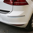 thumbnail image 3 of Protect Covers Corner Guard 4PCS Car Bumper Corner Chrome Flexible Glue Replacement Anti-Scratch Easy To Install, 3 of 5