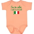 thumbnail image 3 of Inktastic So Cute Italian Boys or Girls Baby Bodysuit, 3 of 5