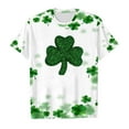 thumbnail image 3 of iTNHFP T-Shirt à Manches Courtes Col Rond Imprimé pour Garçons et Filles 8628, 3 of 3