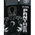 thumbnail image 4 of Marvel Avengers Black Panther Big Boys Fleece Half Zip Hoodie Toddler to Big Kid, 4 of 5