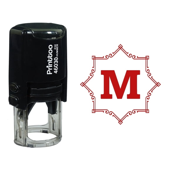 Printtoo Stamp UNCONTROLLED COPY Self Inking Rubber Stamp Office Stationary-Red