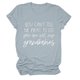 thumbnail image 2 of Gibobby Casual Playera de Manga Corta para Mujer Top moda para mujer, camisa con cuello redondo y estampado letras, camiseta informal manga corta con cuello redondo(Gris,M), 2 of 5