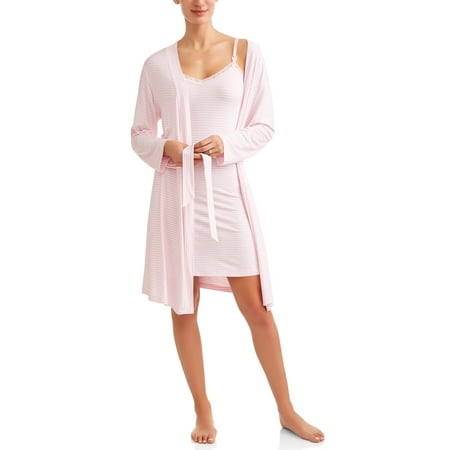 Nurture by Lamaze Maternity 2-Piece Nursing Chemise and Robe Set -- Available in Plus Sizes