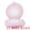 Pink, variant on Unique Bargains 6Pcs Woven Dining Table Decor Round Placemats Red 11.8x11.8in