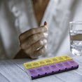 thumbnail image 4 of HLONK Portable 7-Day Pill Organizer - AM/PM Medication Box with 14 Compartments - Weekly Pill Case for Morning & Evening, 4 of 6