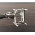 AFGEMSNJEWELLERY 10x14mm Rectangle Semi-Mount Ring 925 Sterling Silver ...