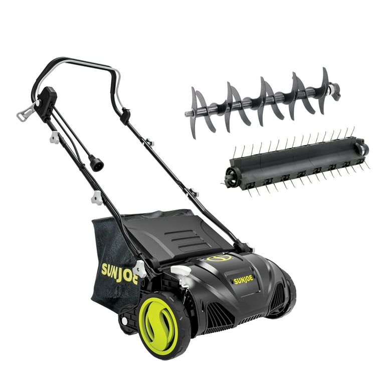 Sun Joe, Electric Lawn Dethatcher + Scarifier, 13-Amp, 15