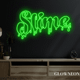 thumbnail image 2 of Glowneon Slime Neon Sign, Slime Led Sign, Slime Store Wall Led Decor, 2 of 4