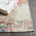 thumbnail image 5 of SAFAVIEH Barbados Bryon Abstract Indoor/Outdoor Area Rug, Green Ivory/Black Rust, 8' x 10'5", 5 of 11