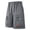 Gray, variant on Paiwinds Men’s Solid Color Casual Sporty Shorts With Elastic Waist And Multiple Pockets Workstyle Five-Pocket Shorts Drawstring Adjustable Fit For Outdoor Hiking Everyday Wear