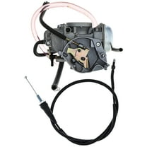 Niche Carburetor Throttle Cable Kit for Kawasaki Prairie 400 15003-1446 ATV MK1008165