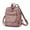 Pink, variant on SUSHANG Women Bag Fashion Backpack Comfortable Leather Student Backpack Travel Backpack Work Travel Backpack Convertible Travel Shoulder Bag