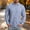 Light Blue, variant on Zivyakyro Striped Men Shirt Golf Big and Tall Fall Button down Collared Long Sleeve Shirts Casual Blue XL