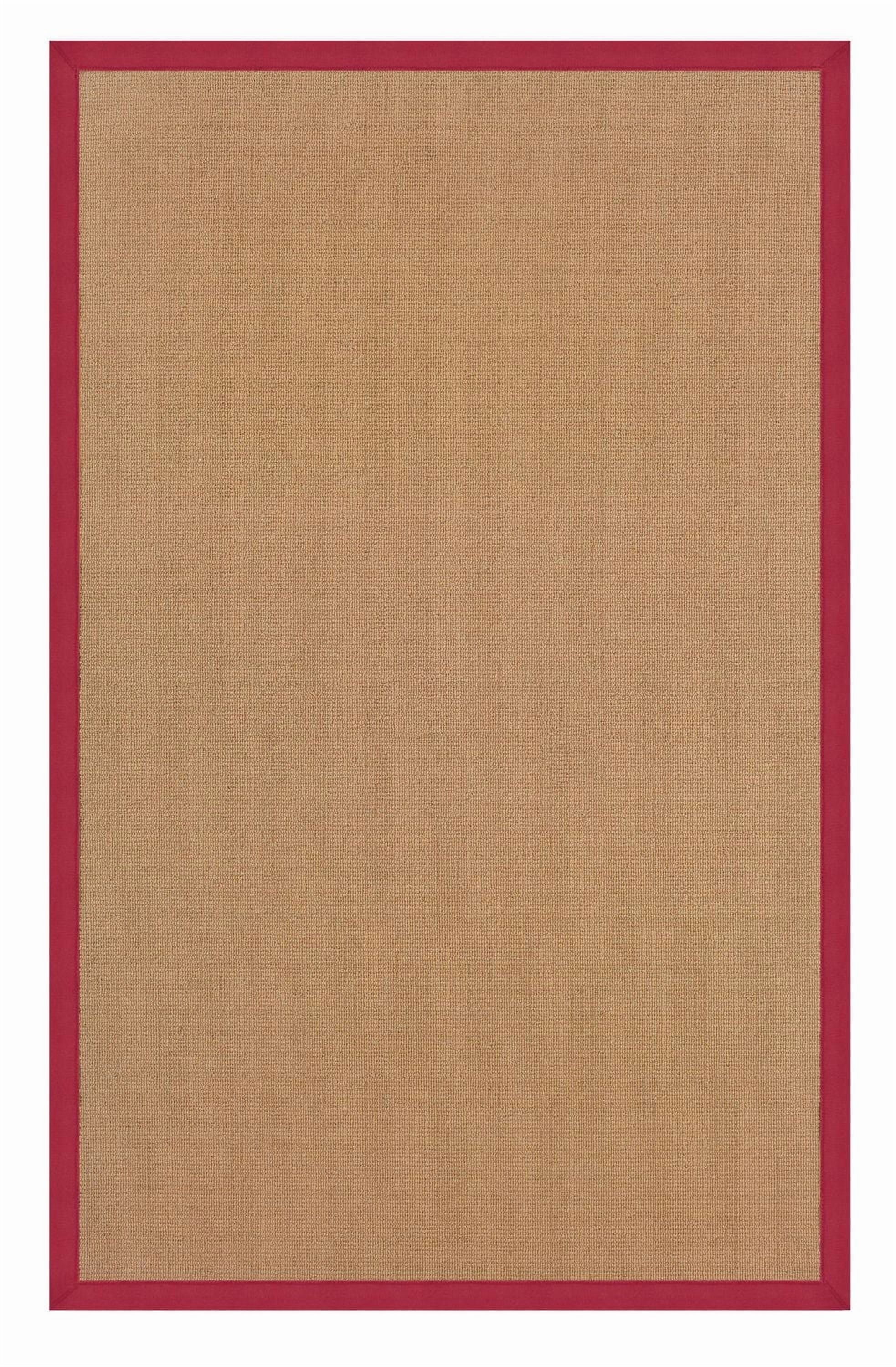 Tapis Athena liège et rouge 8 pi 9 po x 12 pi