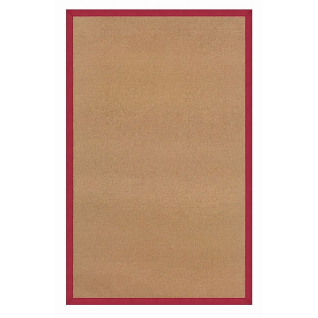 Tapis Athena liège et rouge 9 pi 10 po x 13 pi