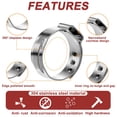 thumbnail image 3 of 600PCS 22 Sizes Single Ear Hose Clamps, 5.3-33.1mm Crimp Hose Clamps 304 Stainless Steel, Ear Clamp Perfect for Automotive, Home Appliance Line, Pipe Hose, 3 of 7