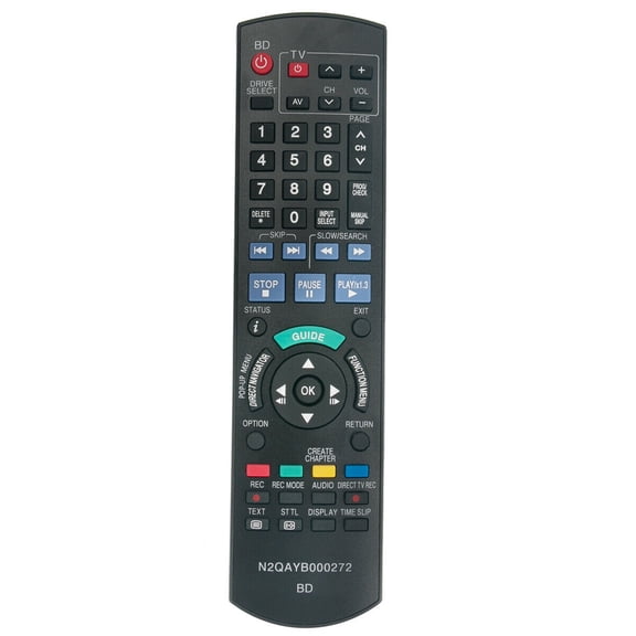 New N2QAYB000272 Replace Remote for Panasonic Blu-ray Disc Recorder DMR-BW500