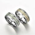 thumbnail image 3 of Anillos para mujer, regalos para mujer, moda femenina, color acero inoxidable, anillo geométrico, joyería, anillo, talla 5-12, anillo para mujer, 3 of 4