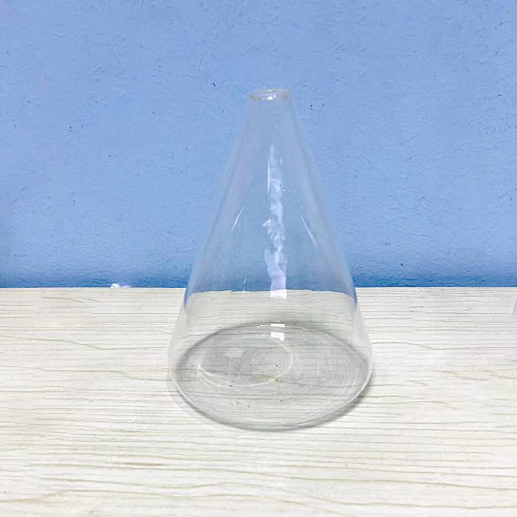 Handblown Refillable Glass Liquid Candle Burning Lamp Glass Oil Burning