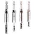 thumbnail image 4 of 4pcs Hex Shank Self Centering Drill Bit Set Door Window Hinge Hole Puncher Woodworking Tool, 4 of 5