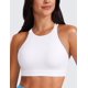 thumbnail image 2 of Sostén CRZ YOGA Butterluxe sin varillas, cuello alto, blanco, talla L, 2 of 6