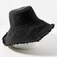 thumbnail image 3 of Bucket Hats for Women Wide Brim Summer Travel Packable Cotton Bucket Beach Sun Hat UPF 50+, 3 of 5